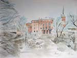 Schloss Ettersburg im Winter